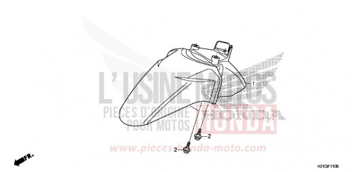 AILE AVANT SH125ADG de 2016